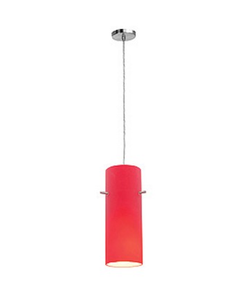 Access Lighting 28330-BS/RED Shava Inari Silk 1 Light Pendant