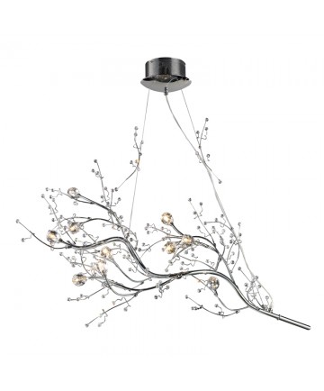 ELK Lighting 30032/10 Viviana Collection 10 Light Chandelier in Chrome