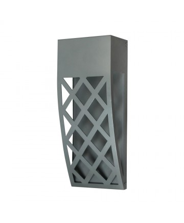 PLC Lighting 31774SL 1 Exterior light Monty collection Silver