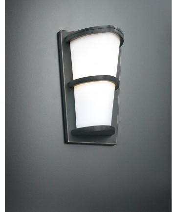 PLC Lighting 31912 ORB 1 Light Outdoor Fixture Alegria Collection