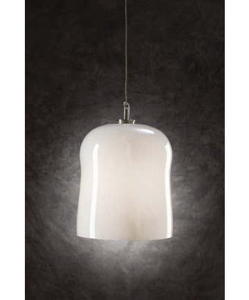 PLC Lighting 365 White Fuzio Halogen Mini Pendant