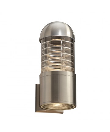 PLC Lighting 4070BA PLC1 Two light bronze aluminium exterior light