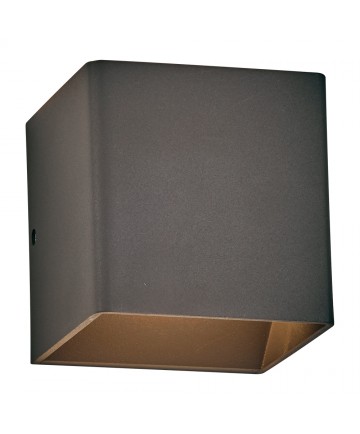 PLC Lighting 4073BZ Gauss Led Exterior Wall Lite
