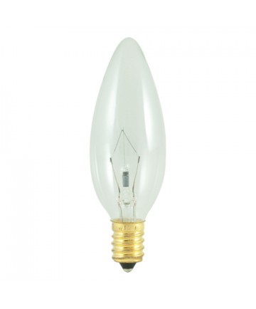 Bulbrite 400440 | 40 Watt Incandescent B10 Torpedo Chandelier Bulb