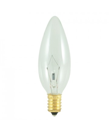 Bulbrite 400440 | 40 Watt Incandescent B10 Torpedo Chandelier Bulb