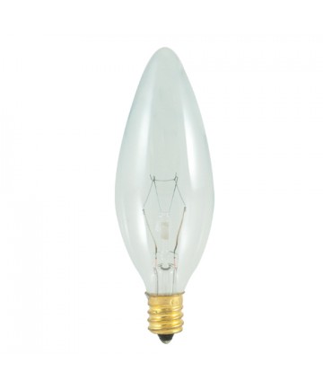 Bulbrite 400540 | 40 Watt High Voltage Incandescent B10 Torpedo