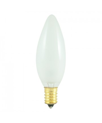 Bulbrite 401440 40 Watt Incandescent B10 Torpedo Chandelier Bulb