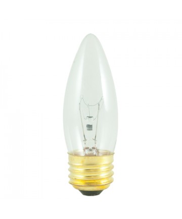Bulbrite 405040 | 40 Watt Incandescent B10 Torpedo Chandelier Bulb