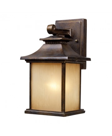 ELK Lighting 42180/1 San Gabriel 1 Light Outdoor Sconce in Hazelnut Bronze