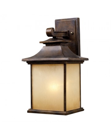 ELK Lighting 42181/1 San Gabriel 1 Light Outdoor Sconce in Hazelnut Bronze