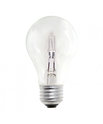 Bulbrite 115042 | 43 Watt Dimmable Eco-Friendly Halogen A19 Bulb
