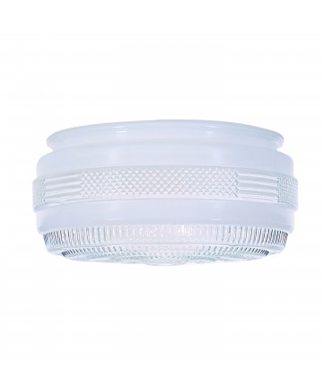 Satco 50/107 10" DRUM GLASS Glassware & Shades Light Bulb