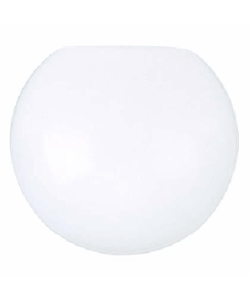 Satco 50/429 Satco 50-429 White Poly Neckless Globe