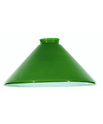 Satco 50/665 Satco 50-665 Green Cased Shade Diameter 10 inch Fitter