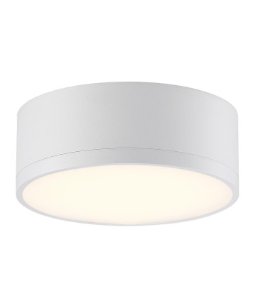 Access Lighting 50004LEDD-WH/ACR Beat 120-277v Dimmable LED Flush