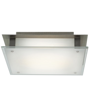 Access Lighting 50031LEDD-BS/FST Vision (m) Dimmable LED Flush Mount