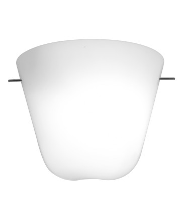 Access Lighting 50165-CH/OPL Aire Silk Glass Wall Scone
