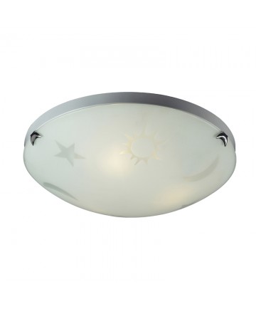 ELK Lighting 5088/3 Novelty 3 Light Night Sky Flush Mount