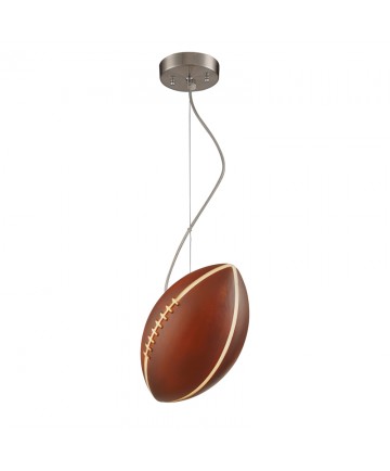 ELK Lighting 5135/1 Novelty 1 Light Pendant Football