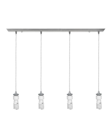 Access Lighting 52027-BS Quada 4-Light Bar Pendant Assembly