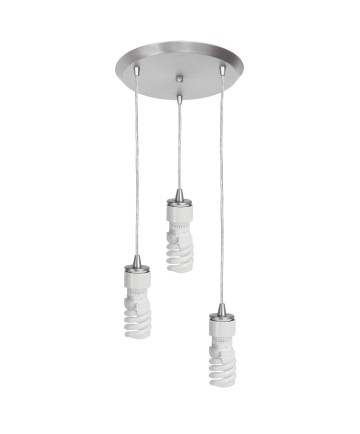 Access Lighting 52028-BS Circ 3-Light Round Pendant Assembly