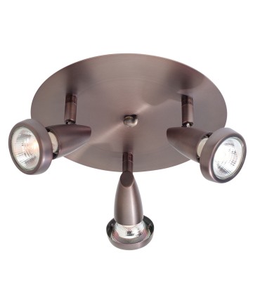 Access Lighting 52221LEDDLP-BRZ Mirage 3-Light Dimmable LED Cluster