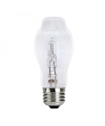 Bulbrite 616153 | 53 Watt Dimmable ECO Halogen BT15 Bulb, Medium Base