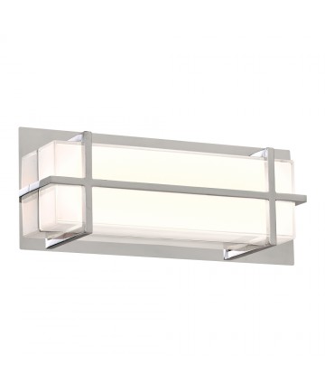 PLC Lighting 55012PC Brooklan Led S. Vanity Lite