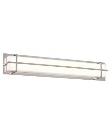 PLC Lighting 55016PC Brooklan Led L. Vanity Lite