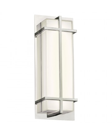 PLC Lighting 55018PC Brooklan Led Wall Sconce