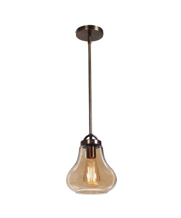 Access Lighting 55545-DBRZ/AMB Flux Vintage Lamped Pendant