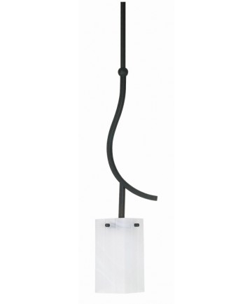 Nuvo Lighting 60/003 Cubica 1 Light 7 inch Mini Pendant with Hang-Straight Canopy