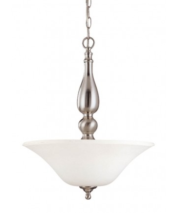 Nuvo Lighting 60/1828 Dupont 3 Light Pendant with Satin White Glass