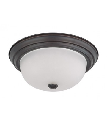 Nuvo Lighting 60/3146 2 Light 13 inch Flush Mount with Frosted White Glass