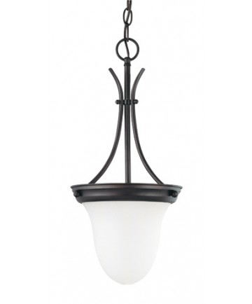Nuvo Lighting 60/3174 1 Light 10 inch Pendant with Frosted White Glass