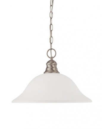 Nuvo Lighting 60/3258 1 Light 16 inch Pendant with Frosted White Glass