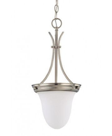 Nuvo Lighting 60/3259 1 Light 10 inch Pendant with Frosted White Glass