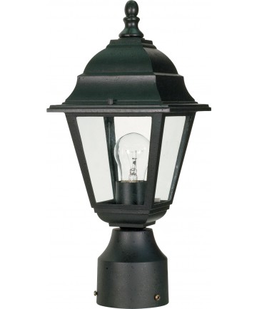 Nuvo Lighting 60/3456 Briton 1 Light 14" Post Lantern with Clear Glass