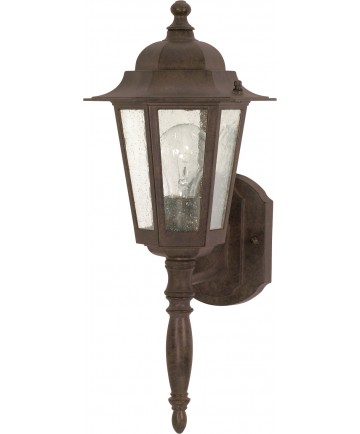 Nuvo Lighting 60/3471 Cornerstone 1 Light 18" Wall Lantern with Clear