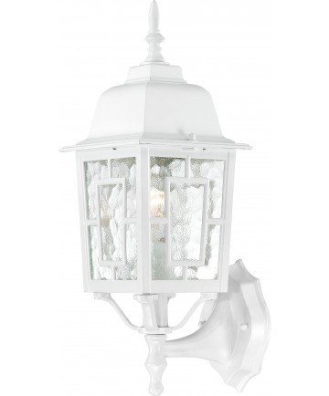 Nuvo Lighting 60/3487 Banyan 1 Light 17" Outdoor Wall with Clear Water