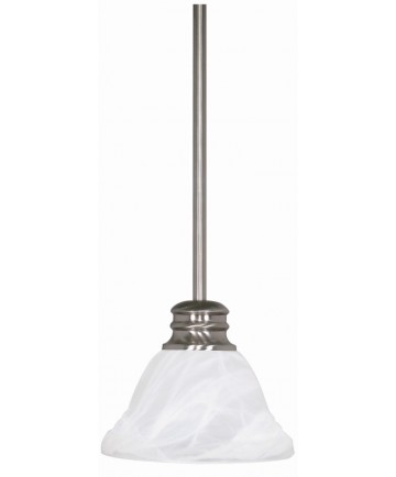 Nuvo Lighting 60/365 Empire 1 Light 7 inch Mini Pendant with Hang Straight Canopy