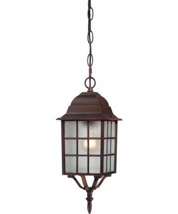 Nuvo Lighting 60/4912 Adams 1 Light 16" Outdoor Hanging with Frosted