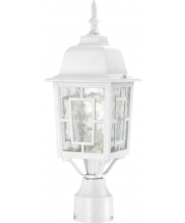 Nuvo Lighting 60/4927 Banyan 1 Light 17" Outdoor Post with Clear Water