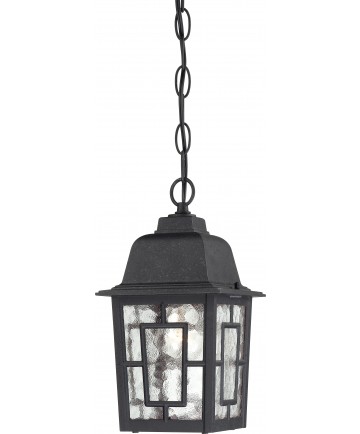 Nuvo Lighting 60/4933 Banyan 1 Light 11" Outdoor Hanging with Clear