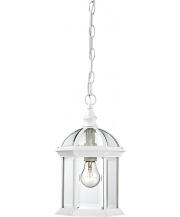 Nuvo Lighting 60/4977 Boxwood 1 Light 14" Outdoor Hanging with Clear