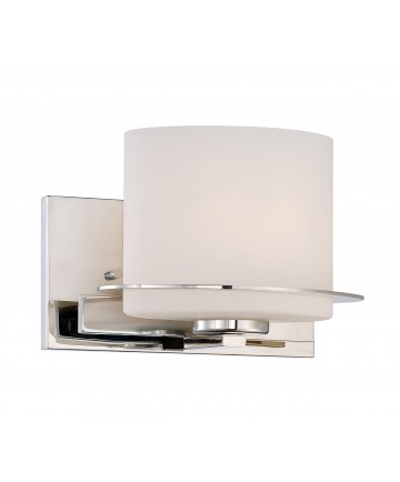 Nuvo Lighting 60/5101 Loren 1 Light Vanity Fixture with Oval Frosted