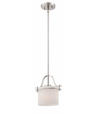 Nuvo Lighting 60/5105 Loren 1 Light Mini Pendant with Oval Frosted