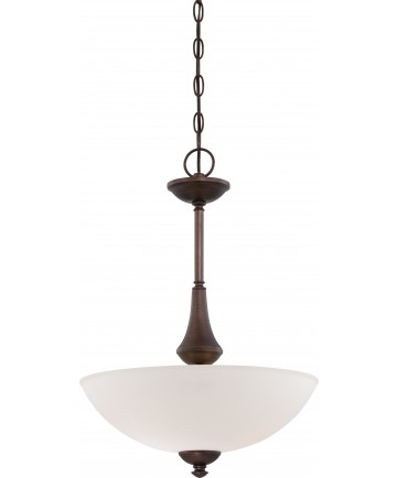 Nuvo Lighting 60/5138 Patton 3 Light Pendant with Frosted Glass