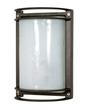 Nuvo Lighting 60/531 1 Light 10 inch Rectangle BulkHead Light Architiectural Bronze Finish