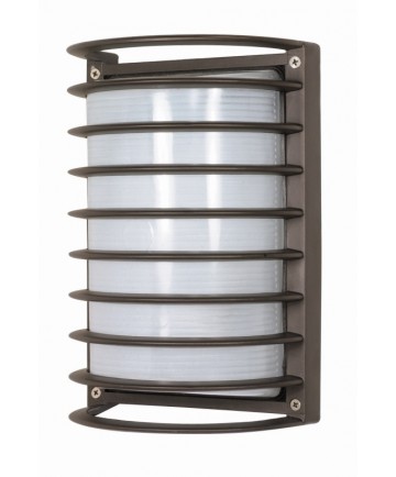 Nuvo Lighting 60/533 1 Light 10 inch Rectangle Cage Bulk Head Die Cast Bulk Head